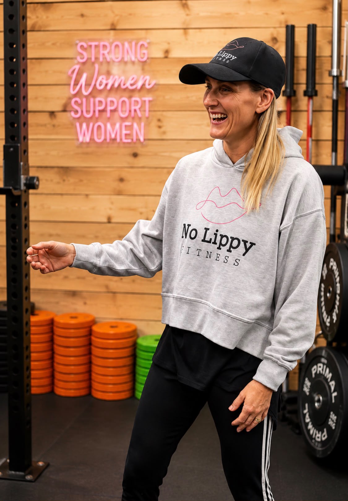 Donna Kerr Foley coaching at No Lippy Fitness, Hebburn